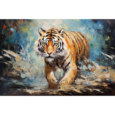 Tiger Abstract Canvas
